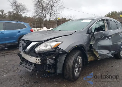 2015 Nissan Murano Sl из США, поврежденный, VIN 5N1AZ2MH0FN235835